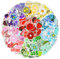 DARENYI 300Pcs Cute, Colorful Stickers for Adults; Waterproof Vinyl; Suitable for Plastic, Metal, Wood; Decorate Laptop, Skateboard, Phone Case, etc.