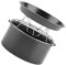 GRADENEVE Sturdy Air Fryer Baking Basket Set Cake Pans Stainless Steel Rack Set Accessories for Air Fryer Dishwasher Safe