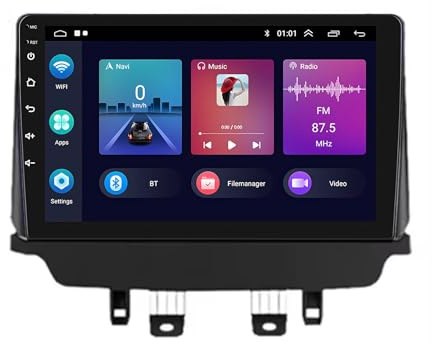 Android 15 9 Pollici Touchscreen Stereo Auto Bluetooth Auto Radio Stereo Per Mazda CX-3 Mazda 2 DK 2014-2021 Con FM Radio Comando(Y400 8+128G)