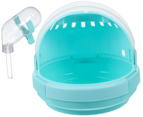 Abaodam Cage de Transport pour Hamster Portable Cage de Voyage Respirante pour Petits Animaux Léger et Pratique pour Hamster Souris et Furet Boîte de Transport Domestique