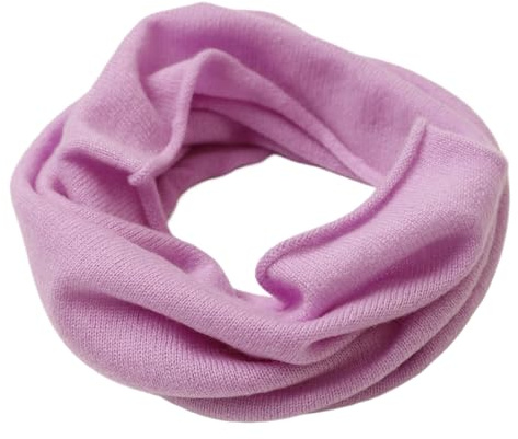 Prettystern Damen Herren Kaschmir Loop Schal warm Cashmere leicht Schlauchschal Strick-schal Halstuch