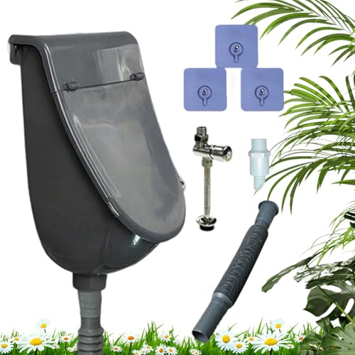 Système d'urinoir extérieur, toilettes murales pour arrière-cour et salle de sport, couverture sécurisée pour les parcs publics, toilettes de chantier, urinoir discret pour homme pour abri de