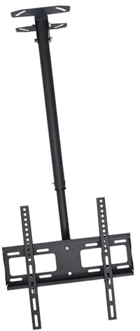 Ceiling Tv Mount Bracket - Tilting And Swiveling Tv Mount For Ceiling, Full Motion Hanging Tv Mount, Fits Most 26-55 Inch Tvs Tv Stand, With Flat And Vaulted Ceilings