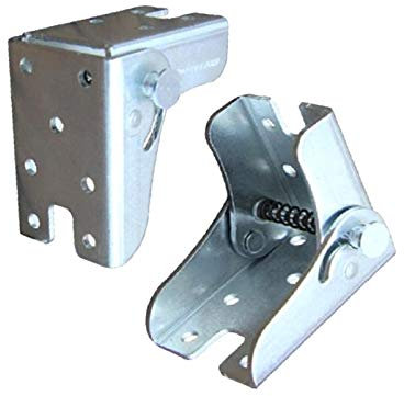 Bisagras de mesa plegable, patas de mesa escamoteables, herraje invisible para patas de mesa plegable (2 uds.)