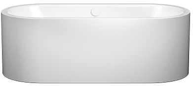 Kaldewei Badewanne Meisterstück Centro Duo Oval Modell 1128-4041 180 x 80 x 46 cm, alpinweiß mit Perl-Effekt