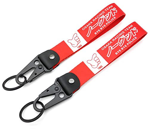 Rilo Kaoer 1 x JDM-Schlüsselanhänger, Automobil-Design, cooler Schlüsselanhänger für Männer und Frauen, ideales Geschenk für Jungen und Mädchen, Jdm-yingzui7, Medium, Kette