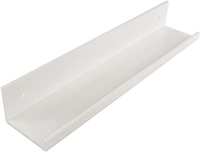 7even Acryl Design Vinyl & Picture Gallery Board 33cm / Wandregal für z.b. Bilder (Weiss)