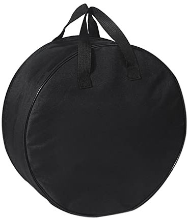 Ksvaye 42cm EV Câble Sac de Rangement des Câbles avec Double Poignée,Rond Sac de Câble de Véhicule électrique, Ev Sac De Tuyau De CâBle, Sac De CâBle De Voiture éLectrique,Grande Capacité, Ignifuges
