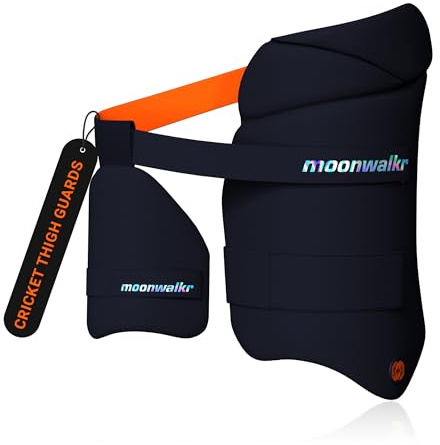 moonwalkr Thigh Guard 2.0 Batsman für Rechtshänder, groß
