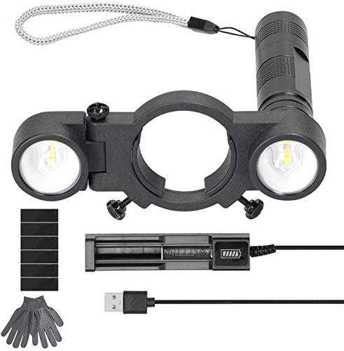 Luz de Pistola de Pintura en Aerosol, Pistola de pulverización con luz LED,Luz de Relleno de Pistola de Aerosol Automotriz Universal con 3 Niveles de Brillo,Luz de Relleno para Pintar