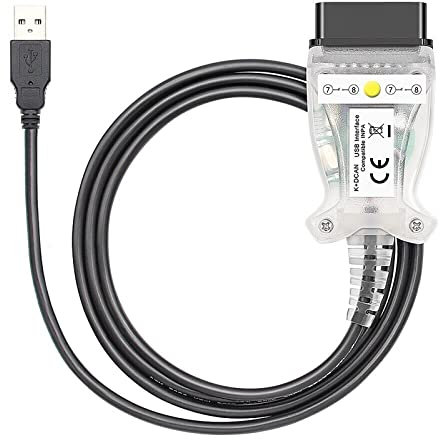 Alchiauto DCAN K+ dcan k-dcan k d can Ediabas Cable Interface OBDii k-can Cable