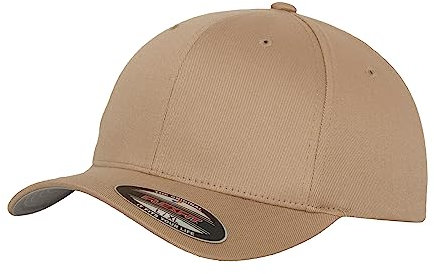 Flexfit Caps Wooly Combed Cap Delta Tartan Glen Unisex Cap Baseball XXS-XXL Basecap Mütze, XXL, 1x Khaki & 1x HL-Kauf Notizblock