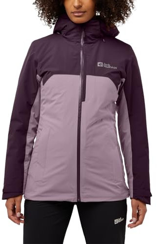 Jack Wolfskin Damen Hunberg 3in1 Jkt W, Wild Blossom, M EU