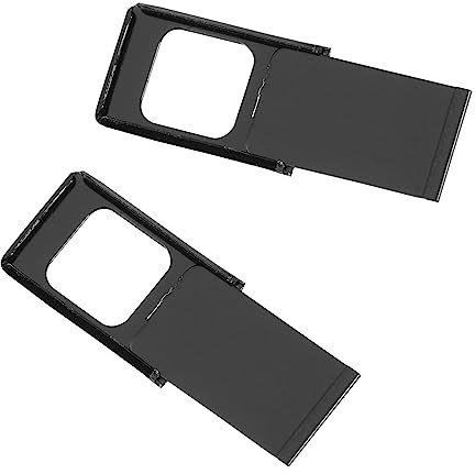 DOITOOL Cámara para Computadora 8 Piezas Cubierta de la cámara Webcam Cover Cubierta Webcam computadora portátil Tapa de protección Ordenador portátil d1 Diapositivas de Aluminio