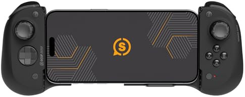 Scuf NOMAD Kabelloser iPhone Controller für Mobiles Gaming – Hintere Paddles – Anti-Drift-Thumbsticks – Bluetooth 5.0 Verbindung – PS Remote, Xbox Game Pass, Apple Arcade, Steam Link – Schwarz