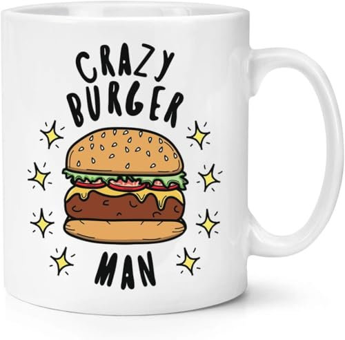 kisoyo Mug Crazy Burger Man Stars 325 ml