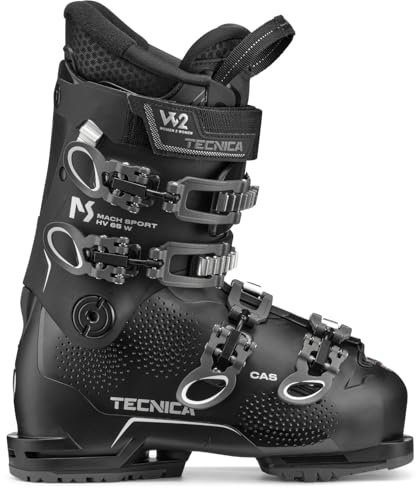 VDP Damen Skischuhe Skistiefel Skiboots - Tecnica Mach Sport HV 65 W GW - Flex 65 - MP26.0 EU40 2/3 - Gripwalk - Skischuh Ski Boots für Einsteiger und Fortgeschrittene - All Mountain Alpinskischuhe