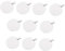 BELLIFFY 10st Kettenanhänger Herrenhalskette Gravurrohlinge Schlüsselbund-tags Blanko-etiketten Zum Stempeln Herren Anhänger Leere Tags Haustier-id-tags Diy-bastelanhänger Grey Stahl