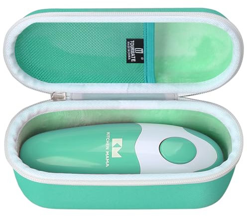 Tourmate Hard Storage Case for Kitchen Mama Electric Can Opener(case only) (Green + White)