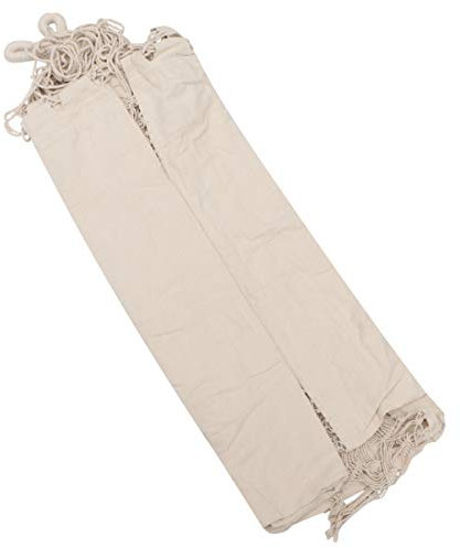 Mipcase Balançoire de Jardin Chaise Hamac Double Balançoire de Camping Décoration à Pompons pour La Randonnée
