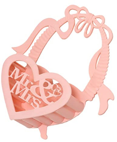 Toyvian Panier de Fleurs artificielles Mur de Fleurs Roses décoration pour Faux Pendaison Nursery Jardiniere Plastique Pot de Fleur Plastique Pot Fleur Panier Mural décor de Mur de Fleur