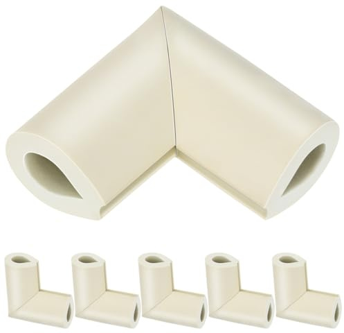 Gatuida 12X Eckenschutz U-Form Schaumstoff Kantenschutz Für Möbel Umzug Fotorahmen Weicher Schutz Stoßdämpfer Selbstklebend 2.17X2.17X1.38In Weiß