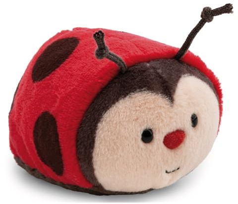 NICI Kuscheltier Marienkäfer 8cm - 63439 | Stofftier aus weichem Plüsch zum Liebhaben, Knuddeln und Spielen, bezaubernde Geschenkidee für Kinder und Erwachsene