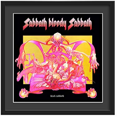 Black Sabbath 'Sabbath Bloody Sabbath' Memorabilia,31.5 x 31.5 cm