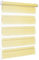 ROLLMAXXX Duo-rollo Doppelrollo Klemmfix ohne Bohren (130 x 150 cm, Gelb)
