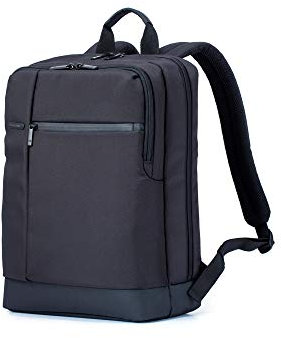 Xiaomi Mi Business Backpack ZJB4064GL, Zaino in poliestere, Monotone, 39.6 cm (15.6), Tasca frontale, Nero