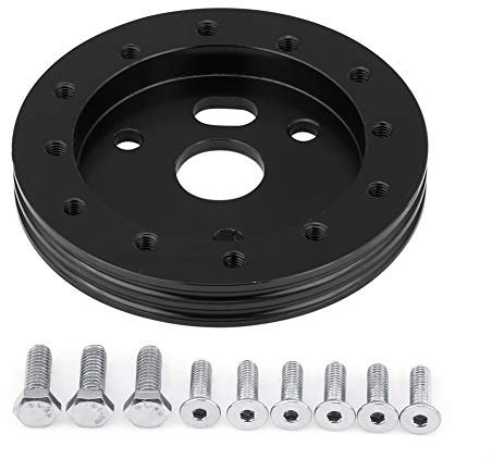 Keenso Steering, 0.5/1 Inch 6 Hole Steering Wheel Adapter Hub