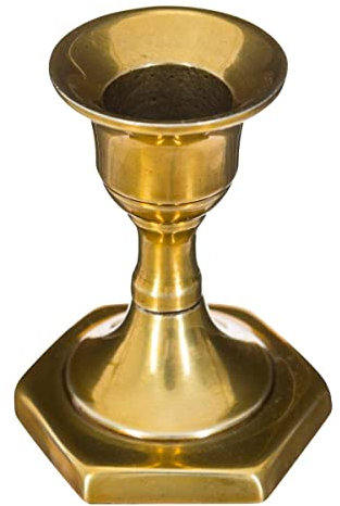 Atmosphera - Bougeoir métal - doré - H7-5 cm - Modèle 1