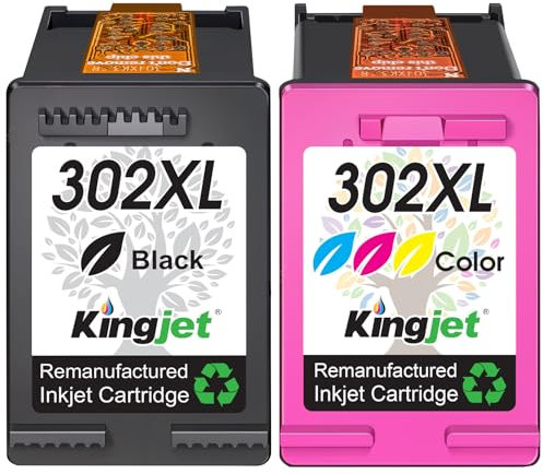 302 XL Patronen Kompatibel für hp 302 druckerpatronen Multipack für HP 302 XL für HP Envy 4525 4520 Druckerpatronen 4522 4524 Officejet 5230 3831 3830 Deskjet 3630 3639 3636 2130 (schwarz Farbe)