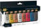 KREUL 84174 - Solo Goya Acrylic Effektfarben Set, mit 8 Farben in 20 ml Tuben, cremige Acrylfarbe in Studienqualität, auf Wasserbasis, schnell und matt trocknend, gut deckend, wasserfest