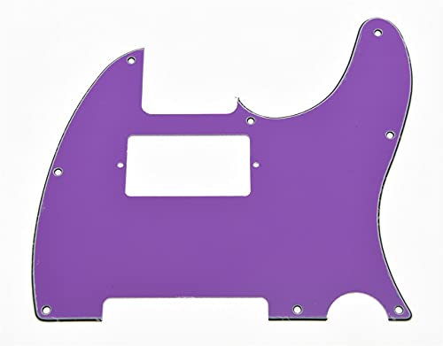 Dopro 8 fori Tele Guitar Humbucker Pick Guard per USA/Messicano FD Telecaster Viola 3 strati