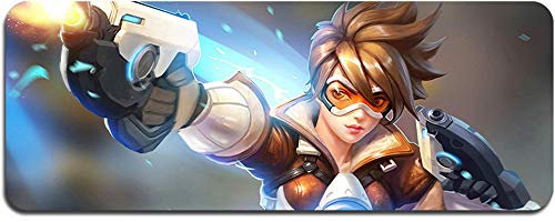 Overwatch großes Mauspad - wasserdicht und rutschfest (5, 900 * 400 * 3MM/35.5 * 15.7 * 0.12inch)