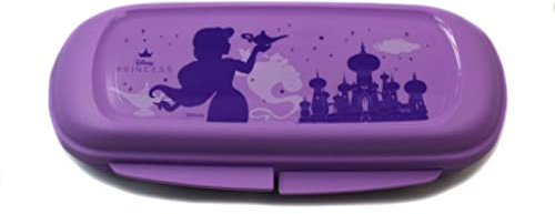 TUPPERWARE Prinzessin Box in Lila Brillenbox Etui Stifte + Kugelschreiber