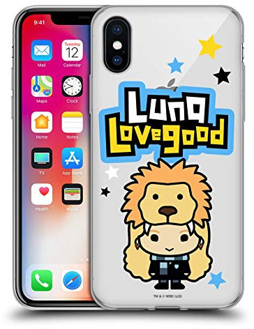 Head Case Designs Offiziell Offizielle Harry Potter Luna Lovegood Deathly Hallows XLV Soft Gel Handyhülle Hülle kompatibel mit Apple iPhone X/iPhone XS