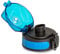 schmatzfatz Bouchon de Remplacement pour Gourde Sport, Couvercle d'Ouverture pour Bouteille d'Eau, Gourdes Adulte, Homme, Femme et Enfant, Gourde Sans BPA, Water Bottle Etanche, Anti Fuite, Bleu