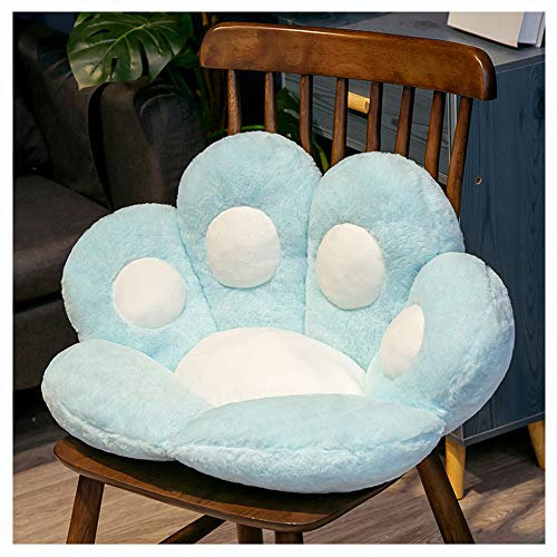 Sanft Esszimmerstuhl Pad Schaukelstuhl Dicke Sitzkissen Hängestuhl Sitzauflage Drehsessel Kissen Polster Auflagen Für Rattanstühle Zum Indoor Outdoor Zuhause Büro Patio Yard Garten ,Blau,70x60cm