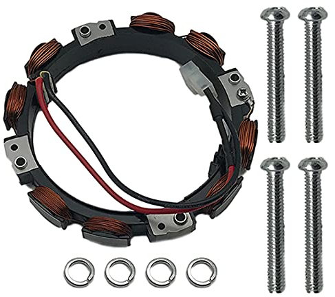592831 Stator de Rechange pour Briggs & Stratton Alternator 696459 393800 691063 393474 Compatible avec Moteur Toro Snowthrower 19E400 19F400 19K400.