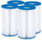 YanBan Filtros de Repuesto Tipo A/C compatibles con Best-Way 58012 Cartucho de Filtro, Paquete de 4 filtros de Bomba de Piscina para Best-Way Tipo Ⅲ Cartuchos de Filtro