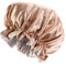 Vepoty Satin Bonnet Silk Sleep Cap 1pc Head Wrap Nachthut Elastischer Band Schlafkopfabdeckung Für Haarpflege Frauen Männer