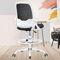KERDOM Chaise de Bureau Ergonomique avec accoudoirs rabattables et Support Lombaire, Chaise pivotante réglable en Hauteur avec Anneau de Repose-Pieds, Convient pour la Maison, Le Bureau