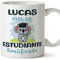 MUGFFINS Tazas Personalizadas para ESTUDIANTE - En Español - Koalificados Personalizados - 11 oz / 330 ml - Regalo Personalizable original y divertido