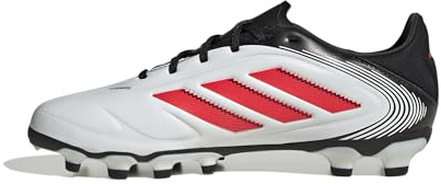adidas Unisex Kids COPA Pure II League Multi Ground Football Boots Kids, FTWR White/Lucid red/core Black, 11.5 UK Child