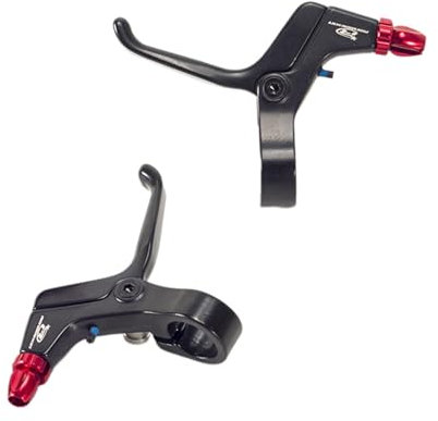 Kinder-Bremshebel, Bremsgriff, Kinder-Bremshebel, Kinder-Fahrrad-Bremshebel-Set, Schwarz Rot