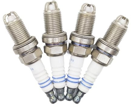 9 Autozubehör4 Stück 0241235751 F7LDCR Normale Zündkerzen kompatibel mit Z3 E30 E31 E34 M43 M50 E36 E39 M52 M52 318i 320i 1212906461 Spark Plug Compatible