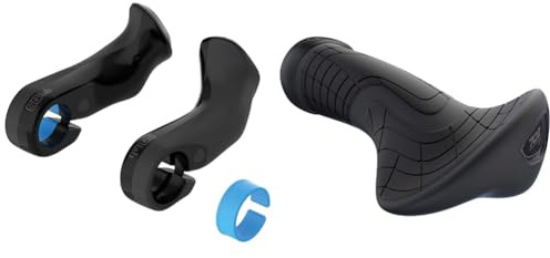SQlab Unisex – Erwachsene 410 Innerbarends 2.0 Fahrrad Bar Ends für innen, Schwarz, Einheitgröße & Unisex Griffe 702, Größe Fahrrad Griffe, Schwarz, M