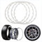 Schutzzierring FüR Autoreifen für Mercede𝘴-Benz E Class Estate W212 2013 2009-2016,Schützt die Radnabe vor Kratzern und deckt kleinere Beschädigungen an der Radnabe ab,Rim Protector Guard 4 Stück